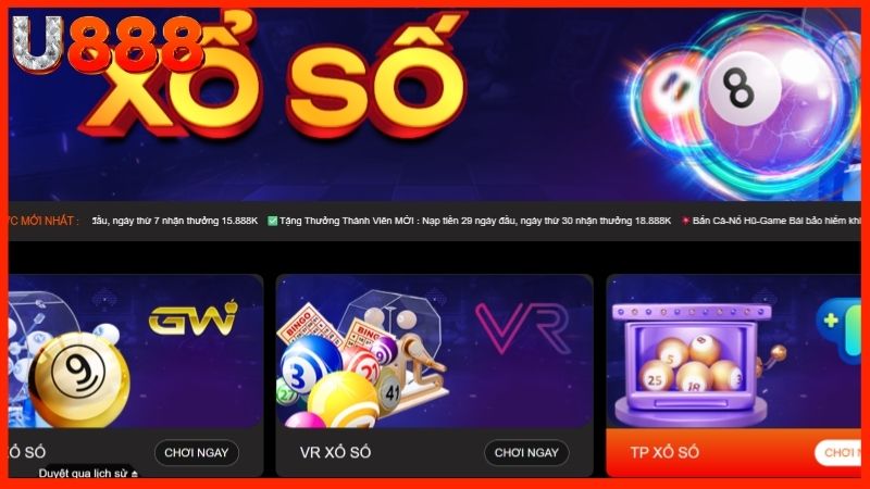 Lô thủ hướng dẫn chơi xổ số u888