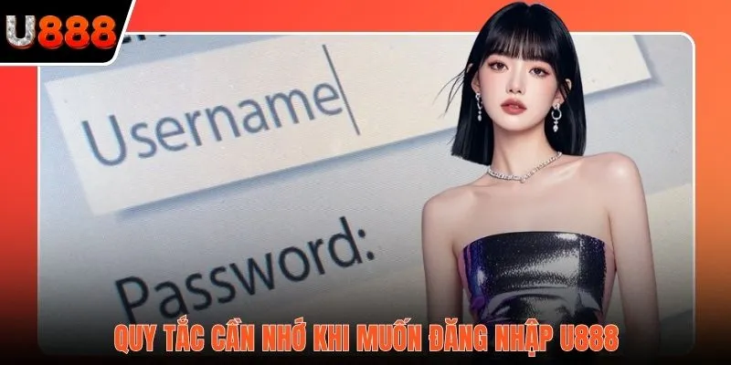 Quy tắc cần nhớ khi muốn đăng nhập U888